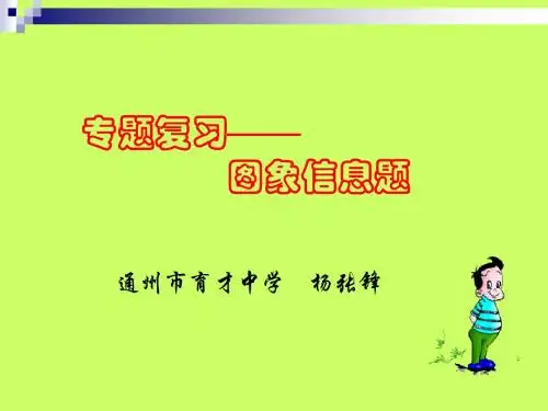 专题复习——图表信息题