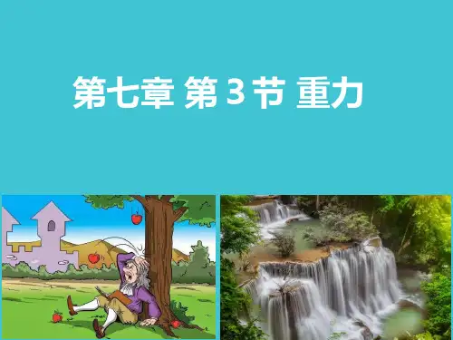重力课件人教版物理八年级下册_8
