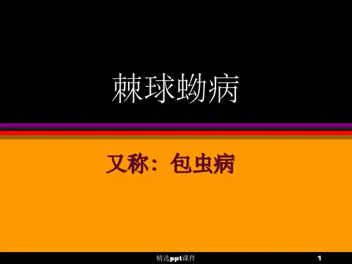 《棘球蚴病ok》PPT课件