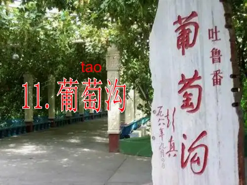 部编二年级上语文《11 葡萄沟》黄纯丽PPT课件 一等奖新名师优质课获奖比赛公开人教五