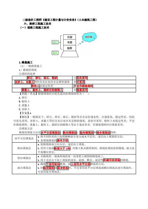 10路桥、地下连续墙及隧道工程施工技术