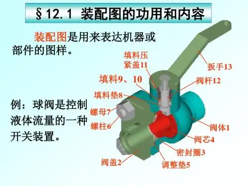 江西理工大学机械制图-机类-11-装配图