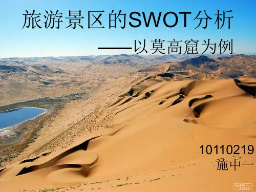 莫高窟旅游SWOT分析