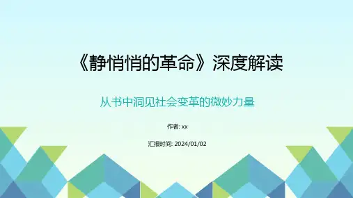 《静悄悄的革命》深度解读