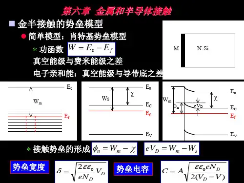 17-第七章-金属半导体接触