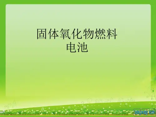 固体氧化物燃料电池(SOFC)