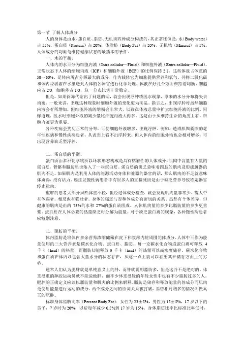 人体成分