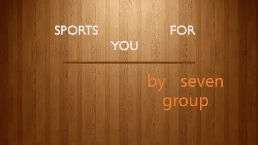 sportsfome关于运动的英文ppt