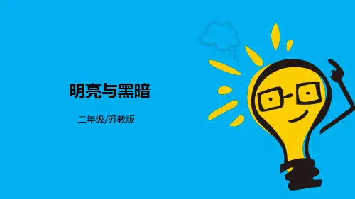科学苏教版(2024秋)二上10《明亮与黑暗》课件(共12张PPT)