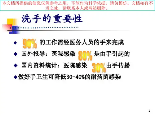 小学生六步洗手法专业知识讲座