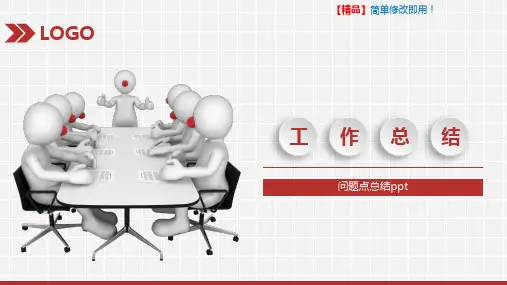 问题点总结ppt【实用PPT模板】