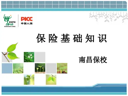 保险基础知识(全国新员工培训详) (2)