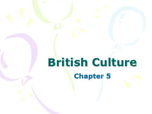 英美概况  British Culture