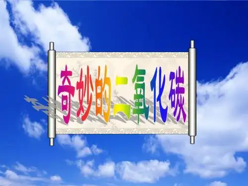 二氧化碳的性质 (1)