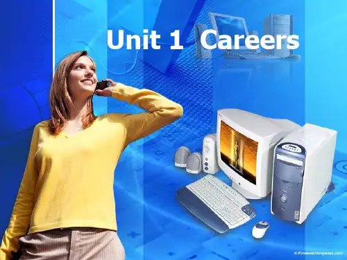 体验商务英语综合教程2 -- Unit 1 Careers