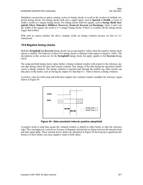 setup and hold