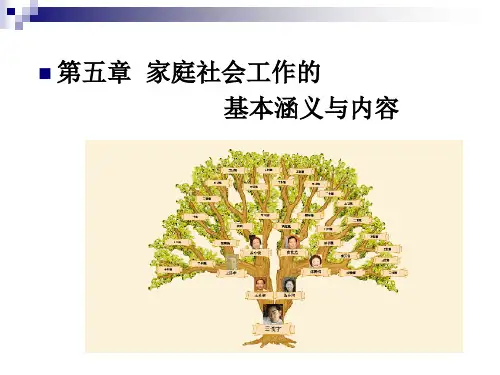 第五章-家庭社会工作的基本涵义与内容1精选全文