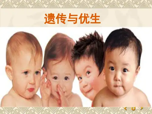 遗传与优生-遗传病的诊断与防治精品PPT课件