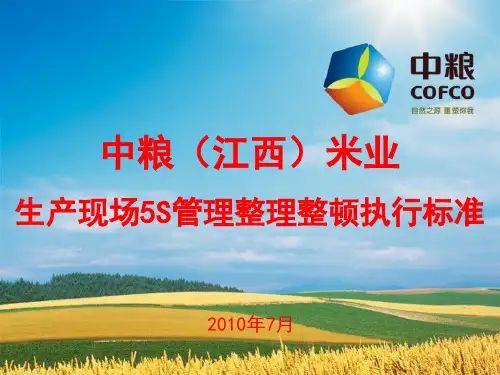 生产现场5s整理整顿_标准