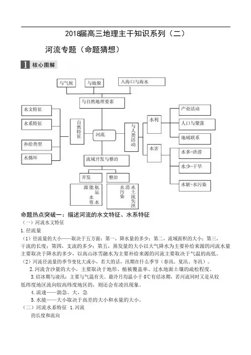 2018年高考地理热点分析和命题预测(含答案)
