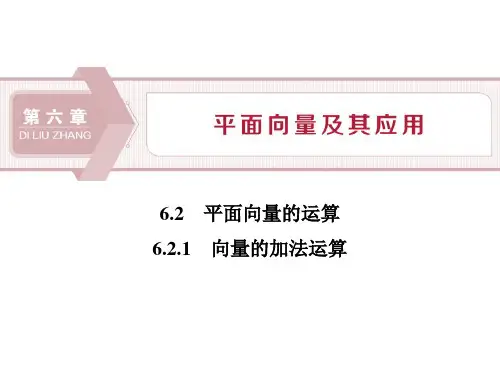 《平面向量的运算》平面向量及其应用PPT(第1课时向量的加法运算)