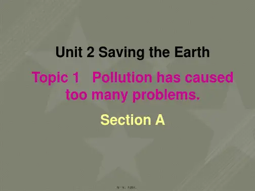 仁爱英语九年级上册Unit-2-Topic-1-Section-A