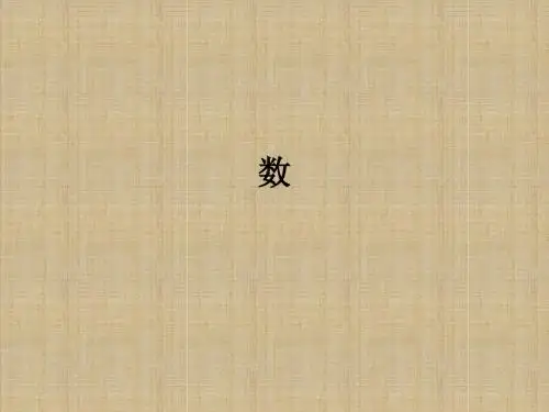 1.1 正数和负数
