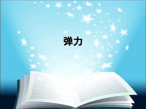 弹力公开课一等奖课件省赛课获奖课件