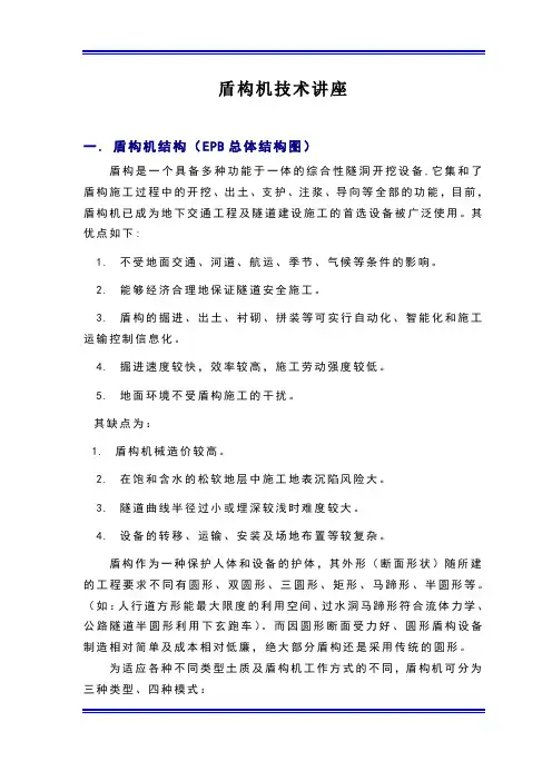 盾构机结构详解