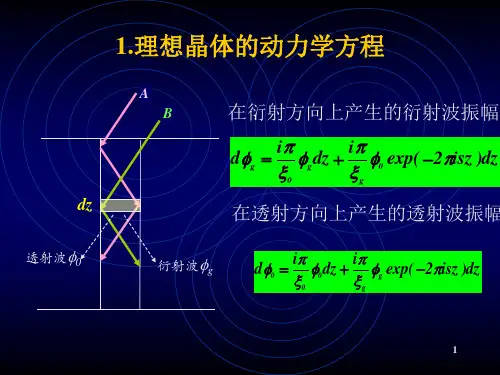 电子显微镜第四章电镜显微图象解释