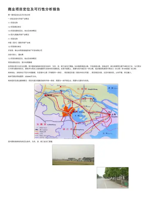 商业项目定位及可行性分析报告