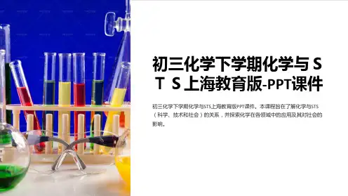 初三化学下学期化学与STS上海教育版-课件