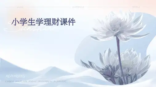 小学生学理财课件