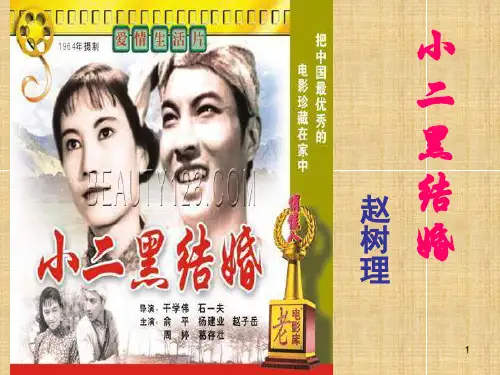 课_小二黑结婚PPT课件