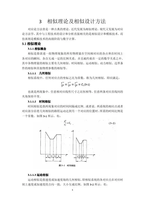 产品设计中的相似理论及相似设计方法