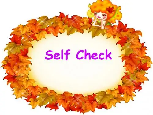 初三英语课件Unit11 self check
