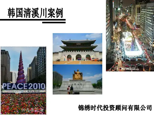 清溪川案例分析张泳异