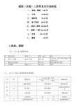 建筑(安装)工程允许误差值