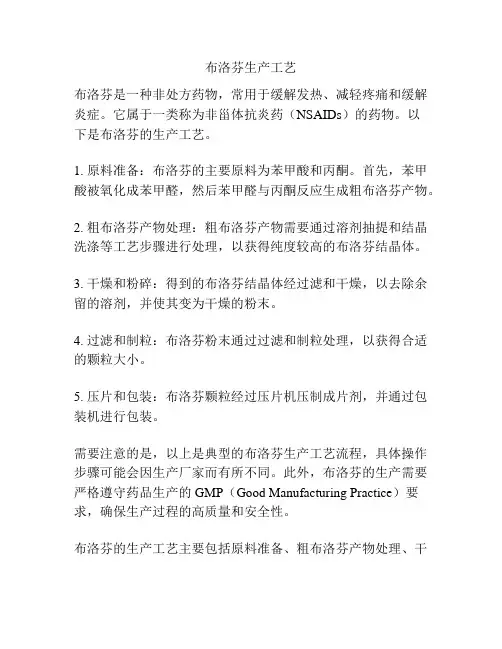布洛芬生产工艺