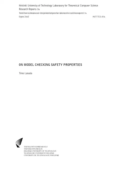 Efficient model checking of safety properties