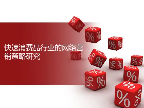 快速消费品行业的网络营销策略研究