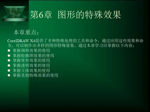 第6章  图形的特殊效果