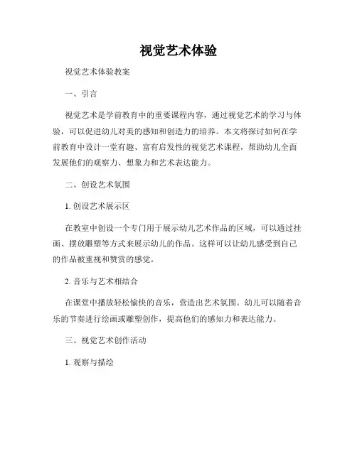 视觉艺术体验