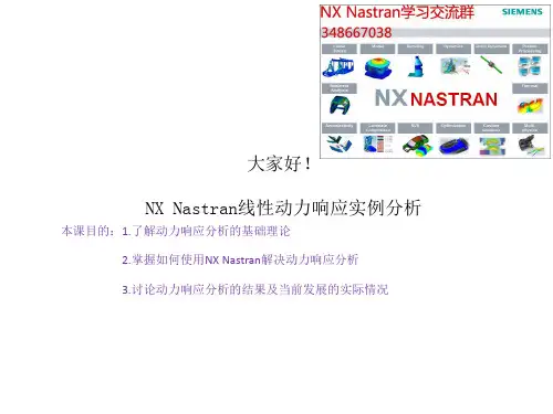 NXNastran线性动力响应实例分析
