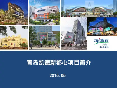 2015年青岛新都心凯德MALL项目推介手册(53页业态项目定位)