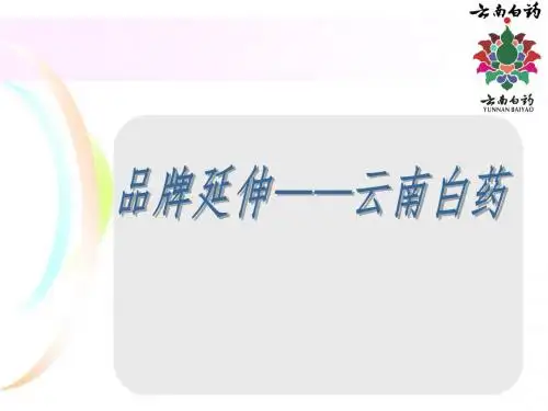 云南白药品牌延伸