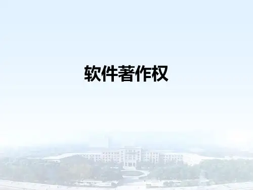 软件著作权