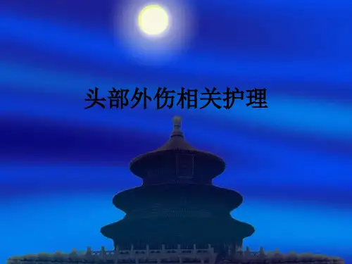 头部外伤相关护理ppt课件