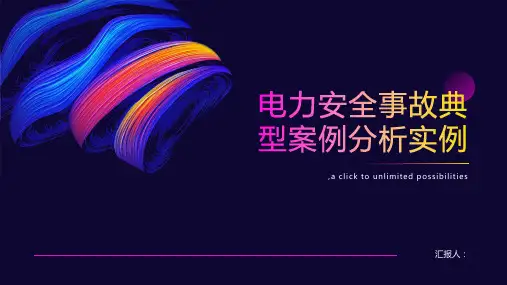电力安全事故典型案例分析实例
