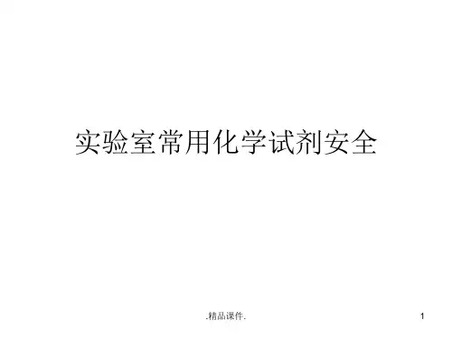 常用化学试剂安全汇总.ppt